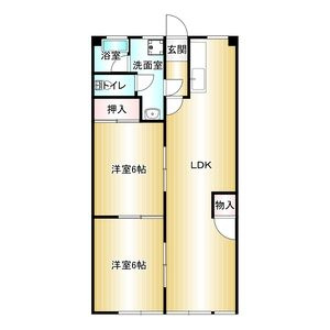 一明マンションの間取り