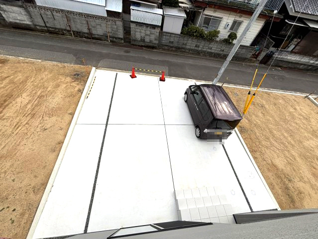 石風呂町の新築のおうち2号棟　松山市石風呂町新築戸建の駐車場|駐車場の用意があります