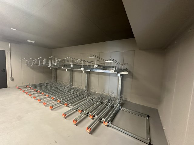 シエリアタワー大阪福島の駐輪場