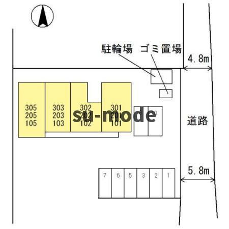 ワンモアオッツの地図