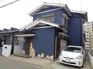【外観】 | 2月下旬外壁塗装工事を終えて綺麗になりました！