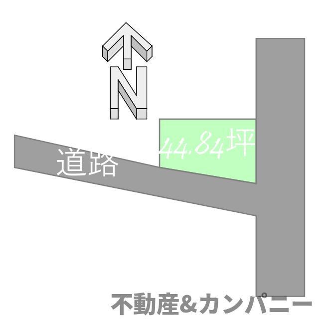 石風呂町のおトチ1号地　松山市石風呂町売土地の土地図