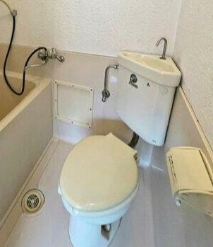 一ツ橋コーポのトイレ