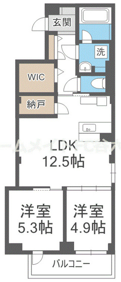 【間取り】 | ルミナテラス上町台