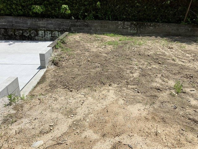 【庭】 | 久留米市山本町豊田戸建