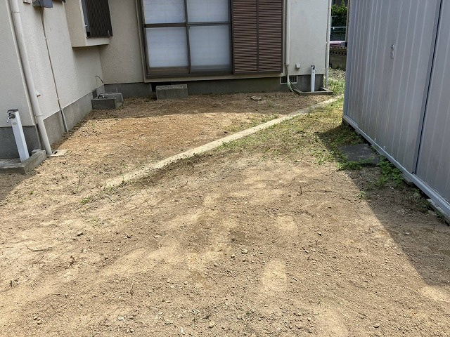 【庭】 | 久留米市山本町豊田戸建