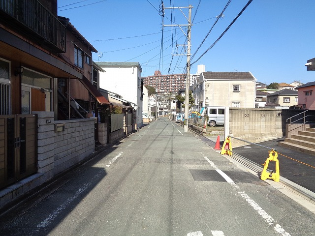 【前面道路含む現地写真】 | 八幡東区槻田2丁目土地