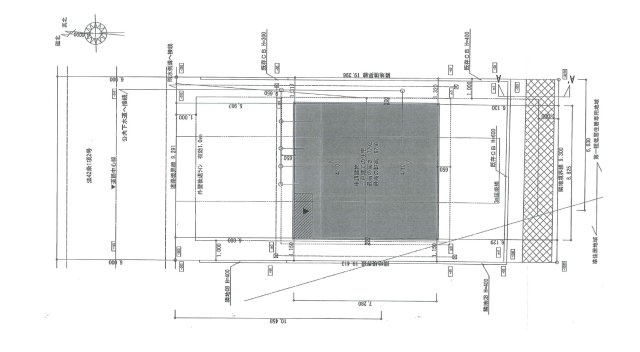 パティオニュータウン月見ヶ丘（11号棟）の区画図|配置図（11号棟）