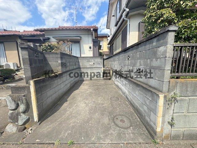 高座郡寒川町岡田7丁目　建築条件なし　売地の外観|既存の駐車スペース◇