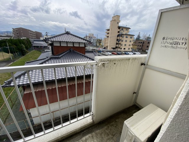 第2秋葉ビルのその他|ベランダから久留米の街並みをご覧いただけます