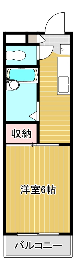 第2秋葉ビルの間取り