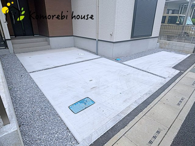 さいたま市見沼区蓮沼　8期　新築一戸建て　KIS　01の駐車場|26.6.22撮影済み