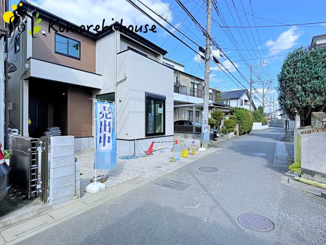 さいたま市見沼区蓮沼　8期　新築一戸建て　KIS　01の前面道路含む現地写真|撮影：'25/10/10