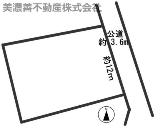 ６４８０９　本巣市七五三土地の区画図