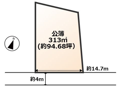 【土地図】 | 鳥栖市西新町土地