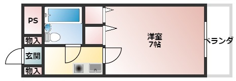 アーバンエース西神戸パルの間取り