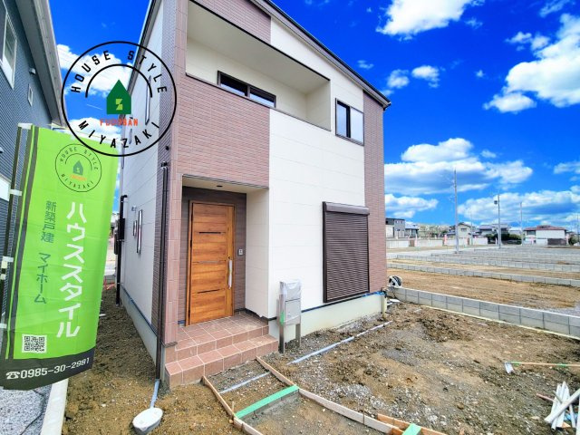 パティオニュータウン月見ヶ丘（26号棟）の外観|デザイン性のある外観です。