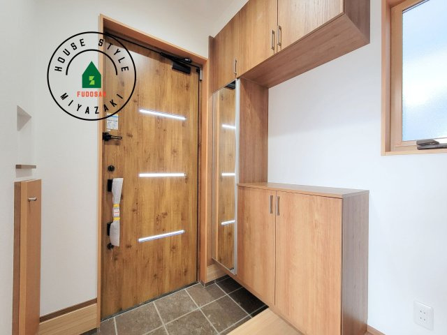 パティオニュータウン月見ヶ丘（26号棟）の防犯設備|二重ロックでしっかり防犯対策ができます。