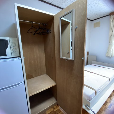 ハイツカレッヂＢの収納|収納スペース豊富です