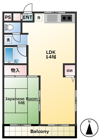BRICKSの間取り