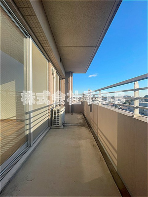 【バルコニー】 | オーキッドスクエア | ※クリーニング中の撮影※