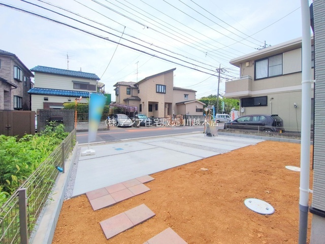 月々11万円台～　新築戸建　富士見市渡戸1期の前面道路含む現地写真