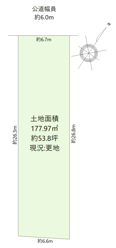 名東区よもぎ台三丁目土地の土地図|地形図