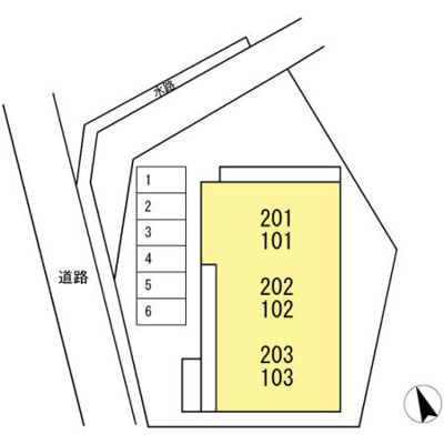 【区画図】 | メルベーユ･モナリエ