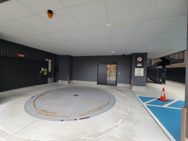 デュオヒルズ和歌山城の駐車場