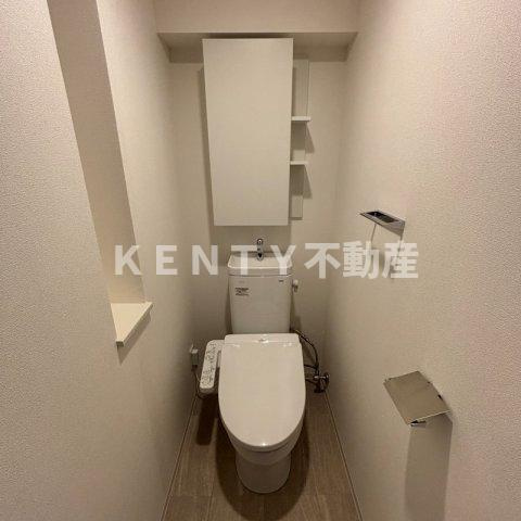 【トイレ】 | パークアクシス品川天王洲アイル | ゆったりとした空間のトイレです