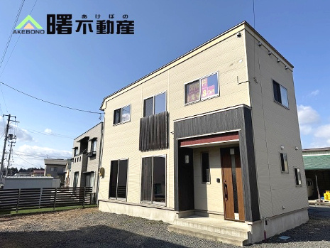 【成約特典有り】米沢市万世町牛森4150-31の外観|駐車場は２〜３台駐車可能です