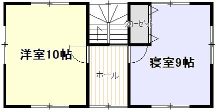 【成約特典有り】米沢市万世町牛森4150-31のその他|2階間取図