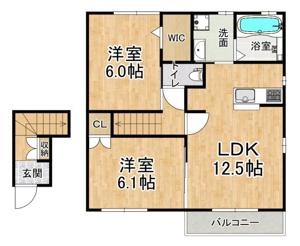 クロノスの間取り|※間取りが現況と異なる場合は現況を優先します※