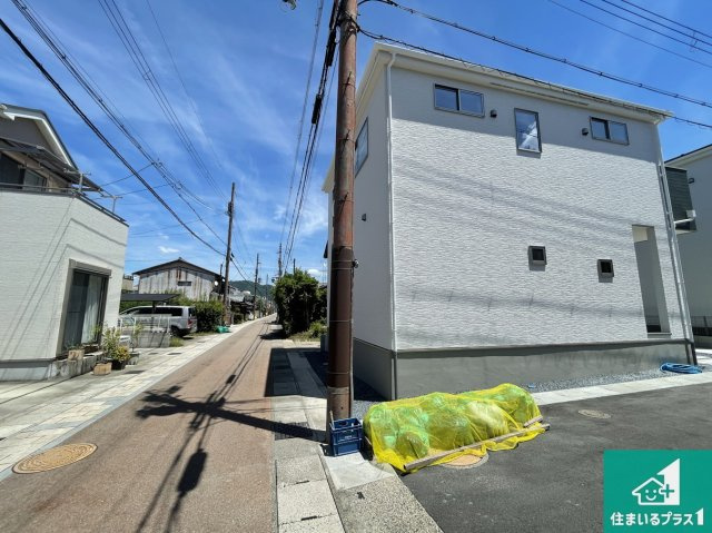 亀岡市京町　第2期　新築一戸建ての外観|お客様に長く安心して住んでいだだける事にこだわった家づくり！住んでからのアフターサービスにもしっかりと取り組んでいます！