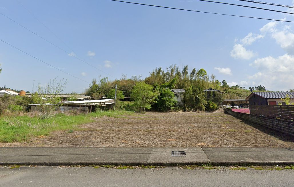 都城市高崎町縄瀬の売地の外観