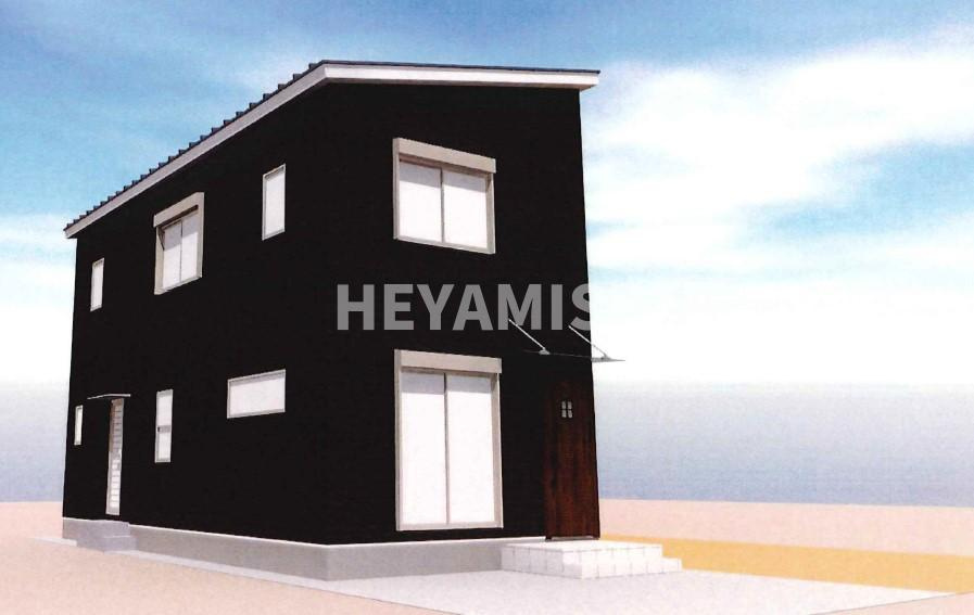 長崎市　鳴見町　住宅用地の外観パース