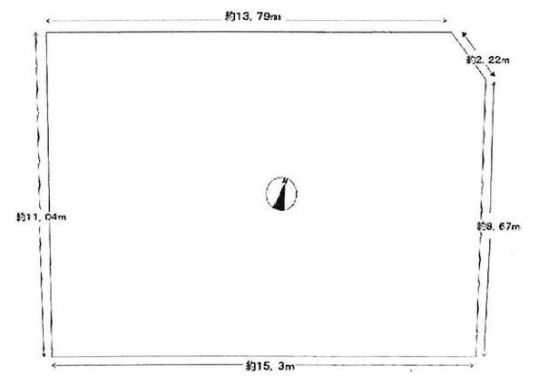 小田原市飯泉６７４番売地の区画図