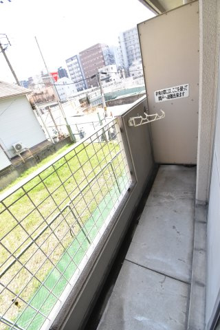 南堀江レヂデンスのバルコニー