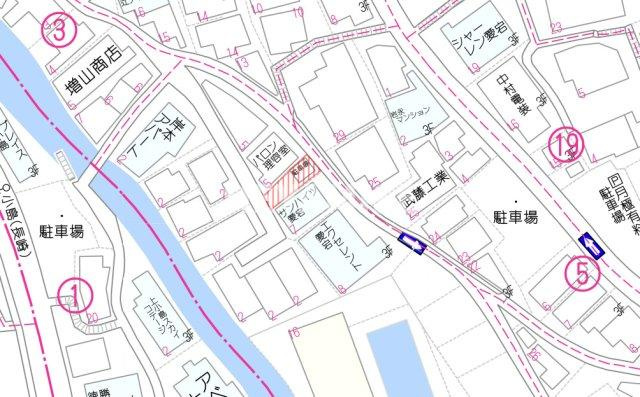 長崎市　愛宕１丁目　住宅用地の地図