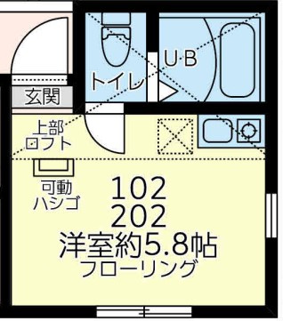 【間取り】 | ユナイト星川ライナス