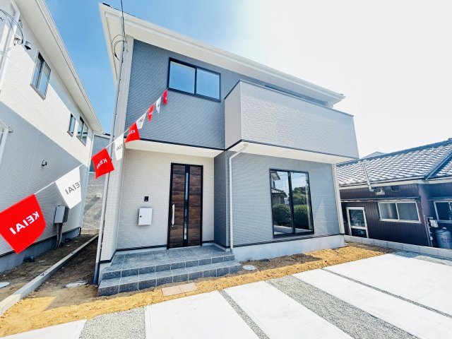新築　前橋市朝倉町2期　2号棟の外観|現地写真　2025年8月完成しました！ご内覧等、お気軽にお問合せください♪　							
