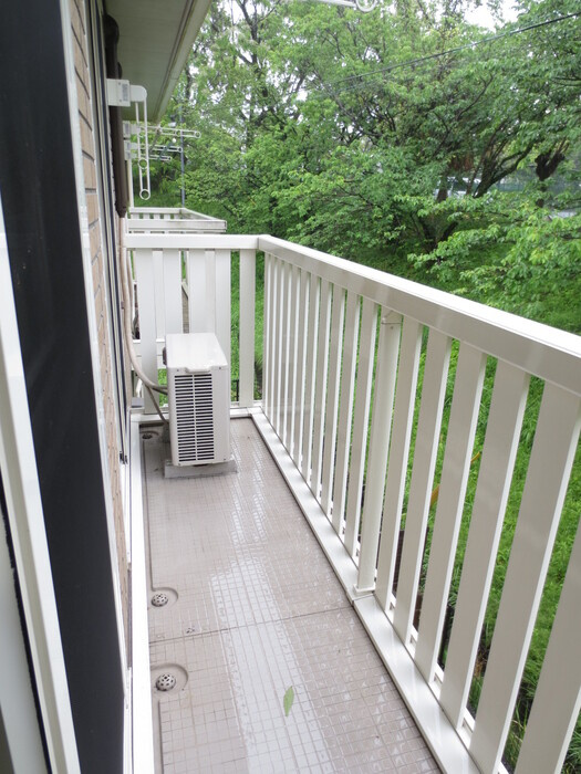 プレジオ南恒久のバルコニー|202 バルコニー