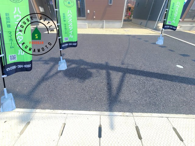 宇土市岩古曽町第2-7棟（4号棟）の駐車場|駐車場になります。