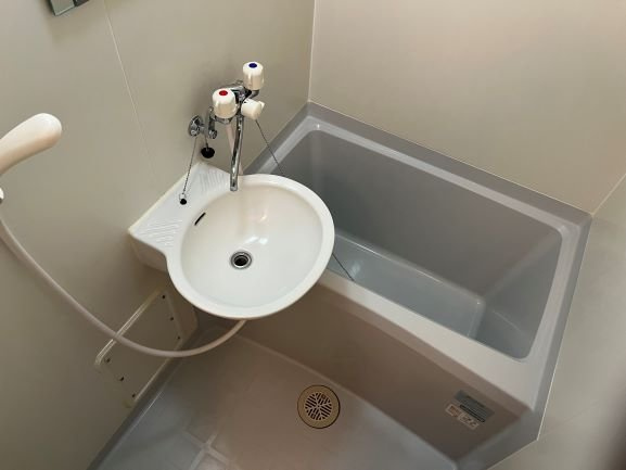 神戸市兵庫区熊野町１丁目の賃貸マンションの浴室