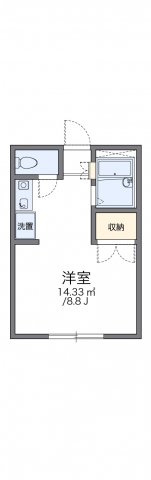レオパレスＫＡＭＩＴＡＮＩＧＡＭＩの間取り