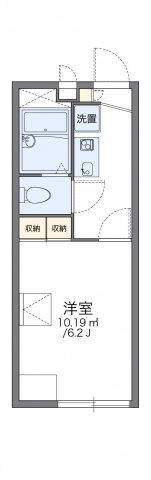 レオパレス西丸山の間取り