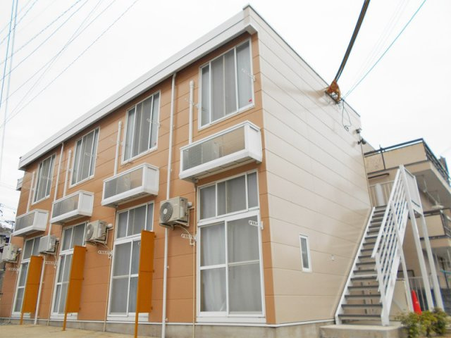 神戸市兵庫区五宮町のアパートの外観