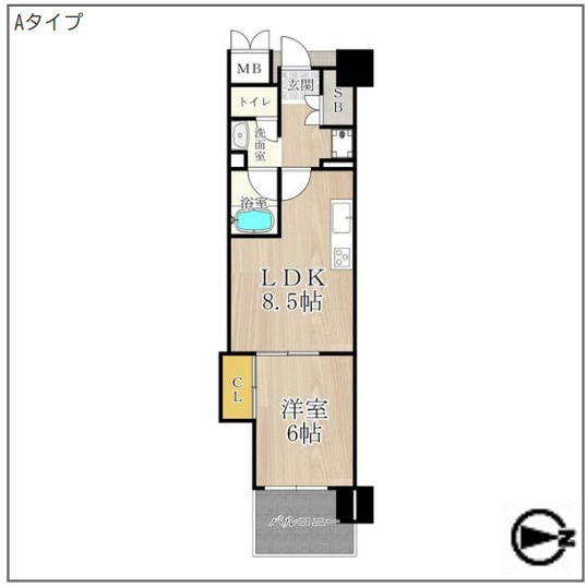 大阪市中央区瓦屋町３丁目の店舗事務所