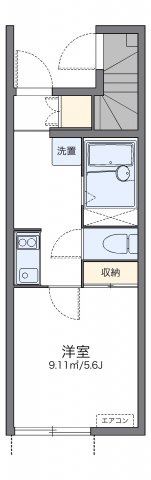レオネクストハイツ五位ノ池Ⅱの間取り