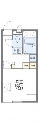 レオパレスＭＩＺＵＫＡＳＡ　Ⅱの間取り